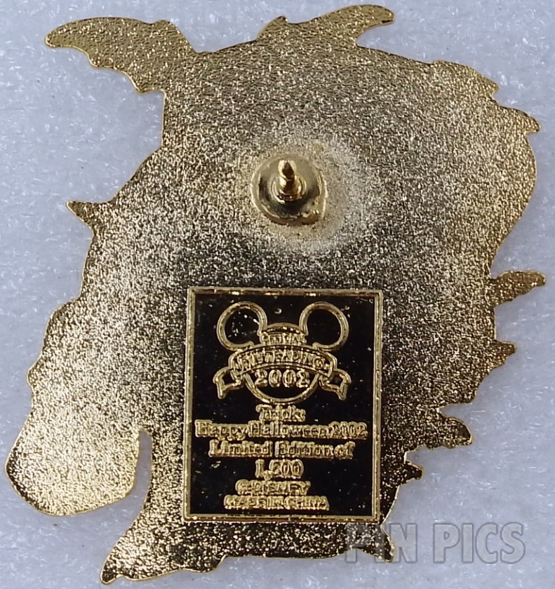 WDW - Minnie - Dressed as Witch - Happy Halloween 2002  pin collectible - Main Image 2