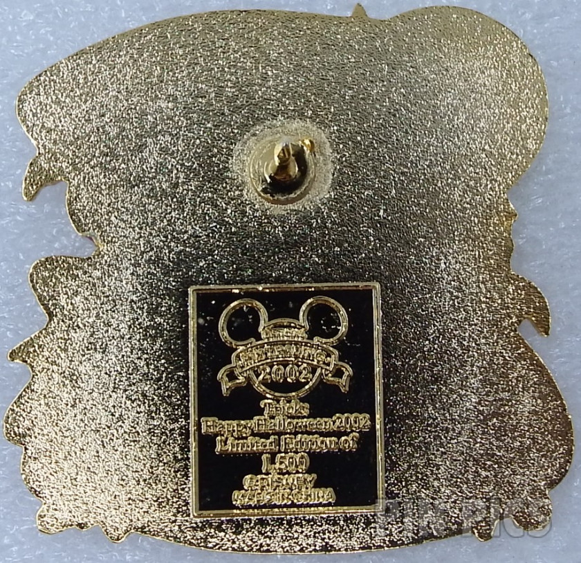 WDW - Goofy - Dressed as Maleficent - Happy Halloween 2002  pin collectible - Main Image 2