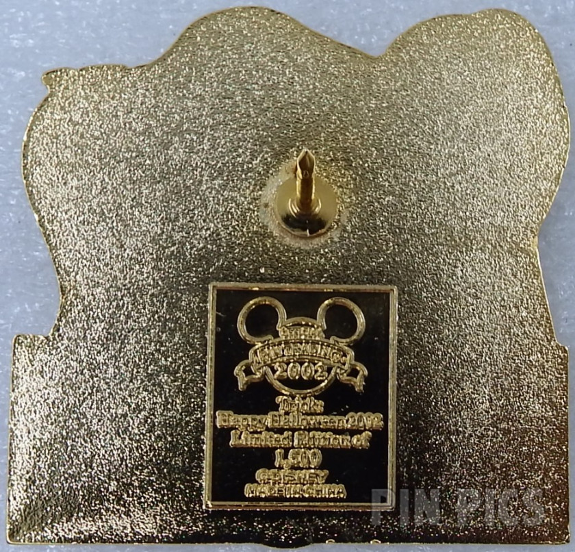 WDW - Donald Duck - Dressed as Vampire - Happy Halloween 2002  pin collectible - Main Image 2