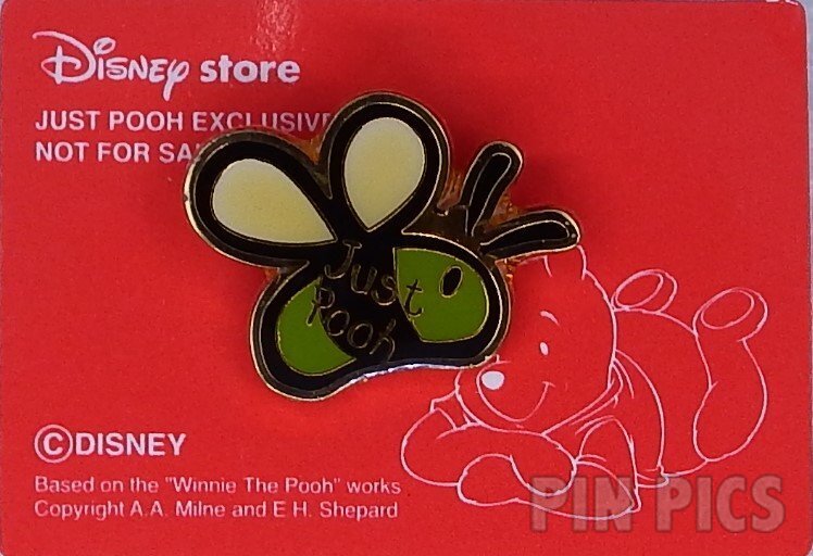 Japan - Honey Bee - Green - Just Pooh - JDS  pin collectible - Main Image 3