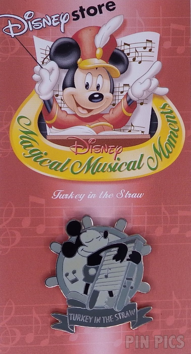 Magical Musical Moments - Turkey in the Straw  pin collectible - Main Image 3