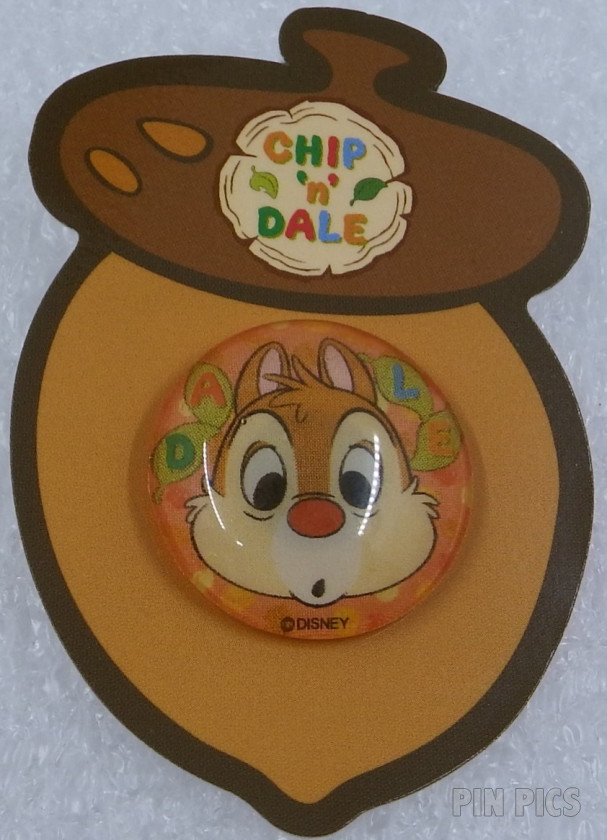 Japan - Dale - Face - Dome - Acorn Card - JDS  pin collectible - Main Image 3