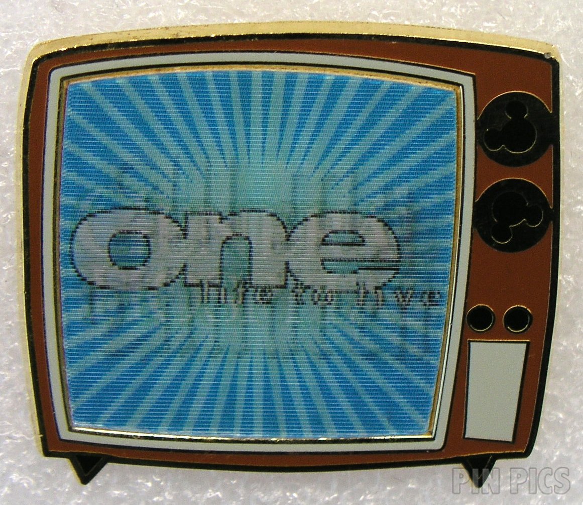 WDW - Lenticular TV Screen - ABC Super Soap Weekend 2002  pin collectible - Main Image 2