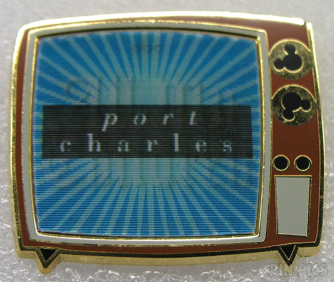 WDW - Lenticular TV Screen - ABC Super Soap Weekend 2002  pin collectible - Main Image 4