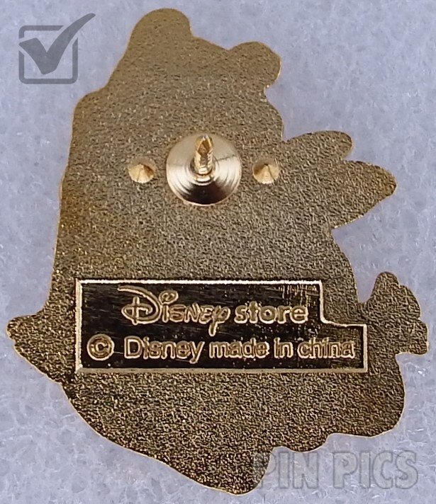 Japan - Pooh & Piglet - Hugging - Winter White - JDS  pin collectible - Main Image 2