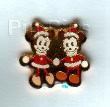 Chip and Dale - Stick Pin Black