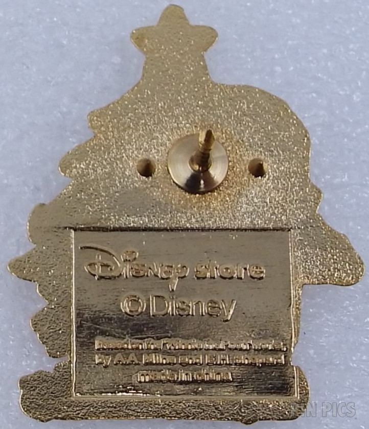 Japan - Pooh and Piglet - Santa - Merry Christmas 2002 - JDS  pin collectible - Main Image 2