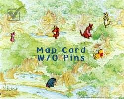 DLR - 100 Acre Wood GWP Map - without pins  pin collectible - Main Image 2