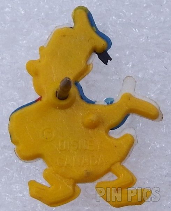 DLR - Donald Duck - Miniature Celluloid or Plastic Series - Sailor Suit  pin collectible - Main Image 2