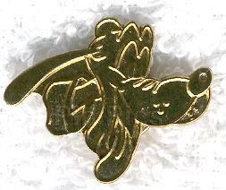 Gold & Black Mickey Playing Tennis at Roland Garros