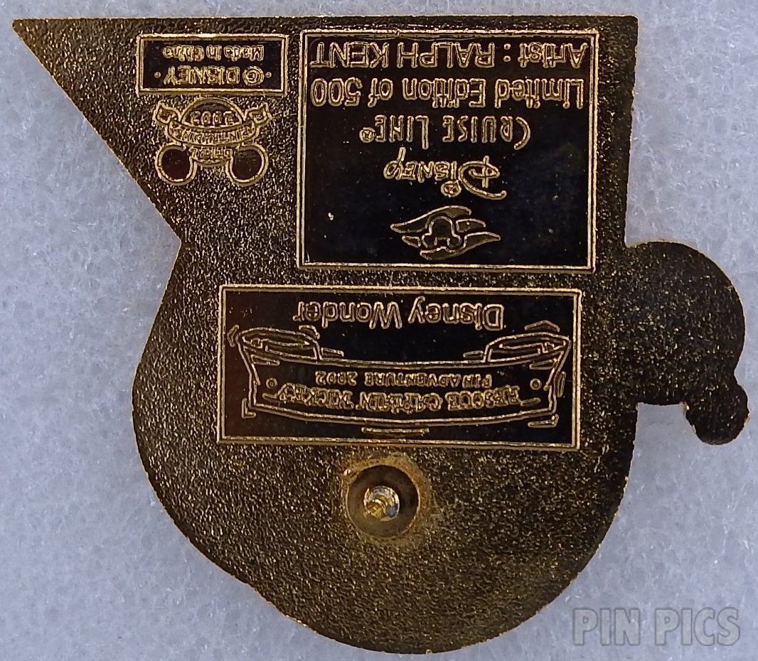 DCL - Rescue Captain Mickey Pin Event - White Rabbit Gift Pin  pin collectible - Main Image 2