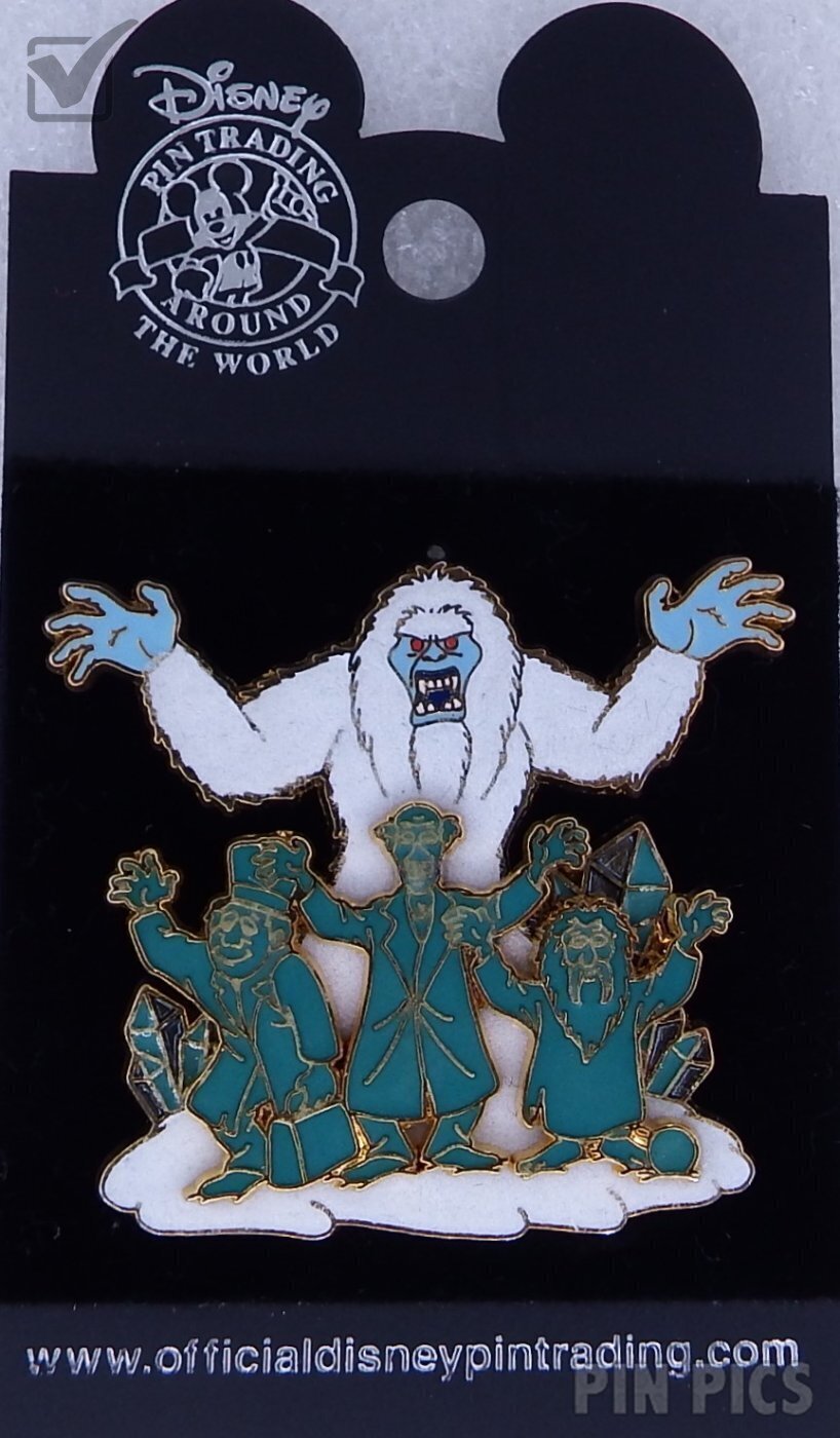 DLR - Oogie Boogie’s Ghost Walk Pin Event - Matterhorn - Flocked/3D  pin collectible - Main Image 3