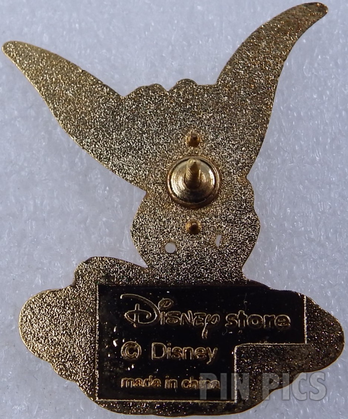 Japan - Tinker Bell - Sitting On A Cloud  pin collectible - Main Image 2