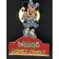 Nestle Disney Family - Minnie Mouse in blue dress  pin collectible - Main Image 2