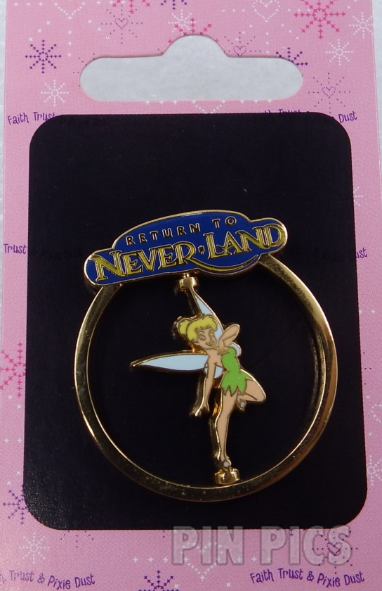 Japan - Tinker Bell - Spinner - Return to Neverland  pin collectible - Main Image 3