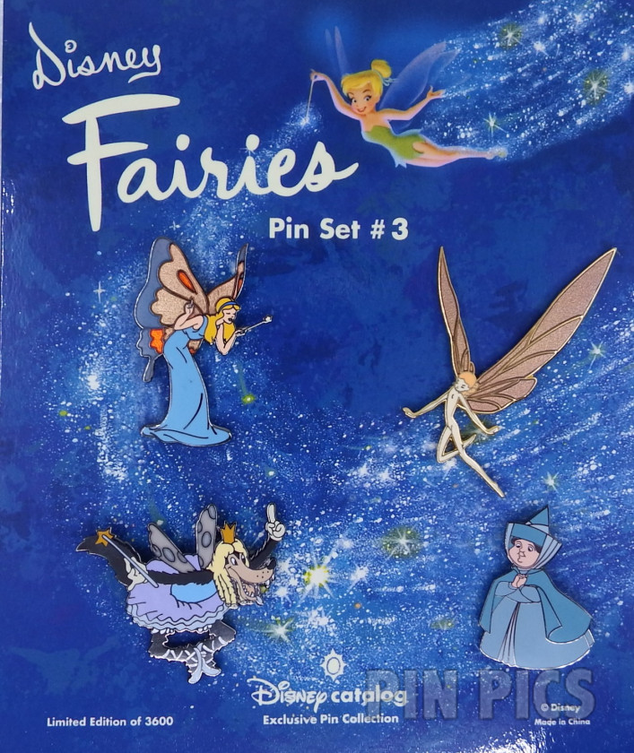 DC - Fairies - Set 3  pin collectible - Main Image 2