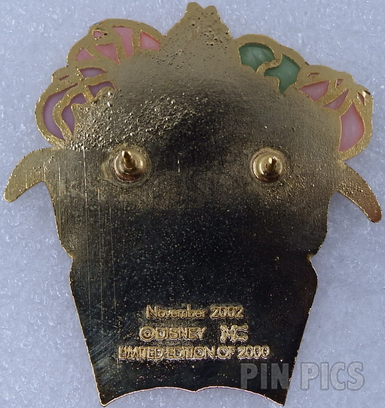 Japan - Alice and Singing Flowers - Alice in Wonderland 1951 - History of Art 2002  pin collectible - Main Image 2