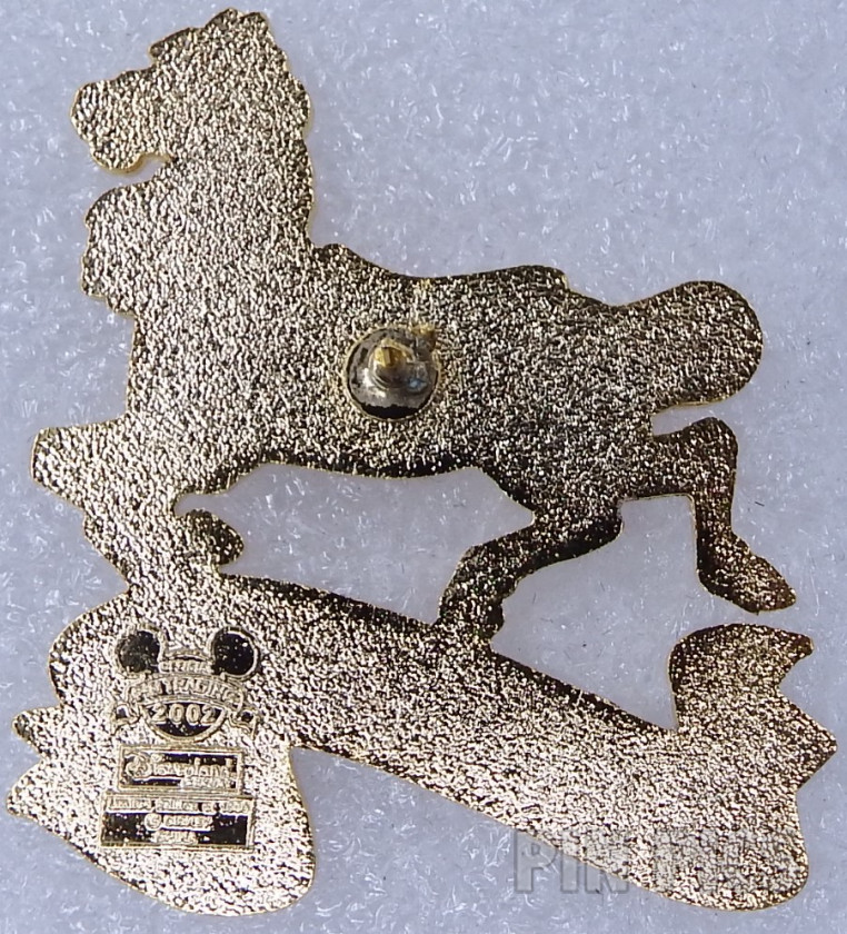DLR - Dante - King Arthur Carousel Horse  pin collectible - Main Image 2