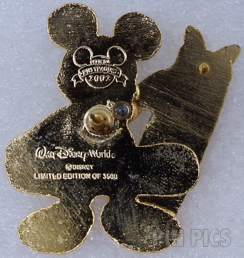 WDW - Mickey Mouse - Christmas Present - Christmas 2002  pin collectible - Main Image 2