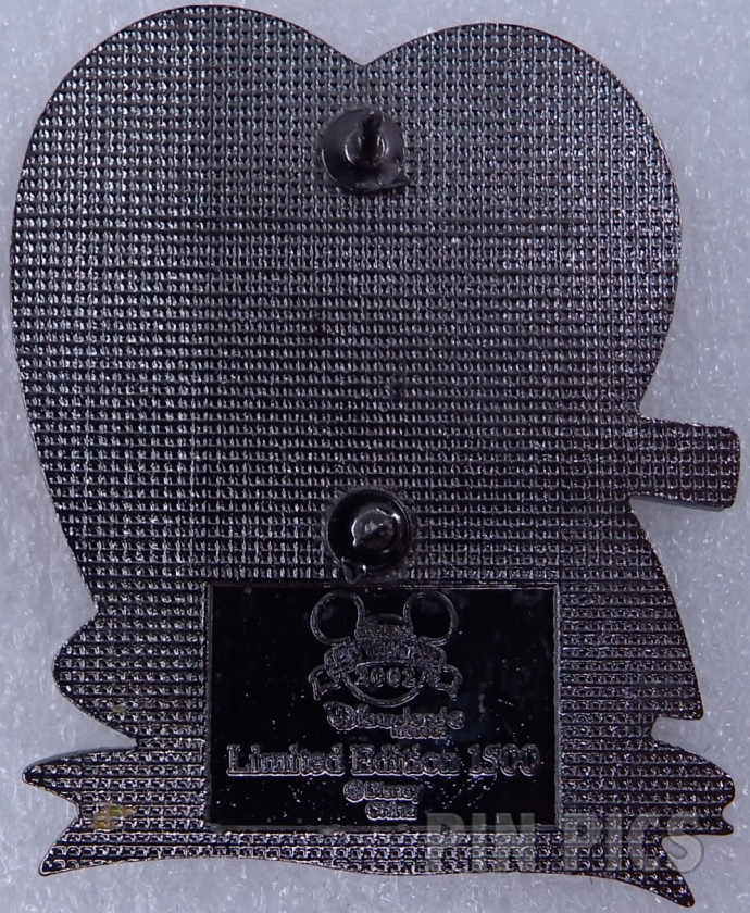 DLR - Donald and Daisy - 7 Swans a Swimming - Twelve Days of Christmas  pin collectible - Main Image 2