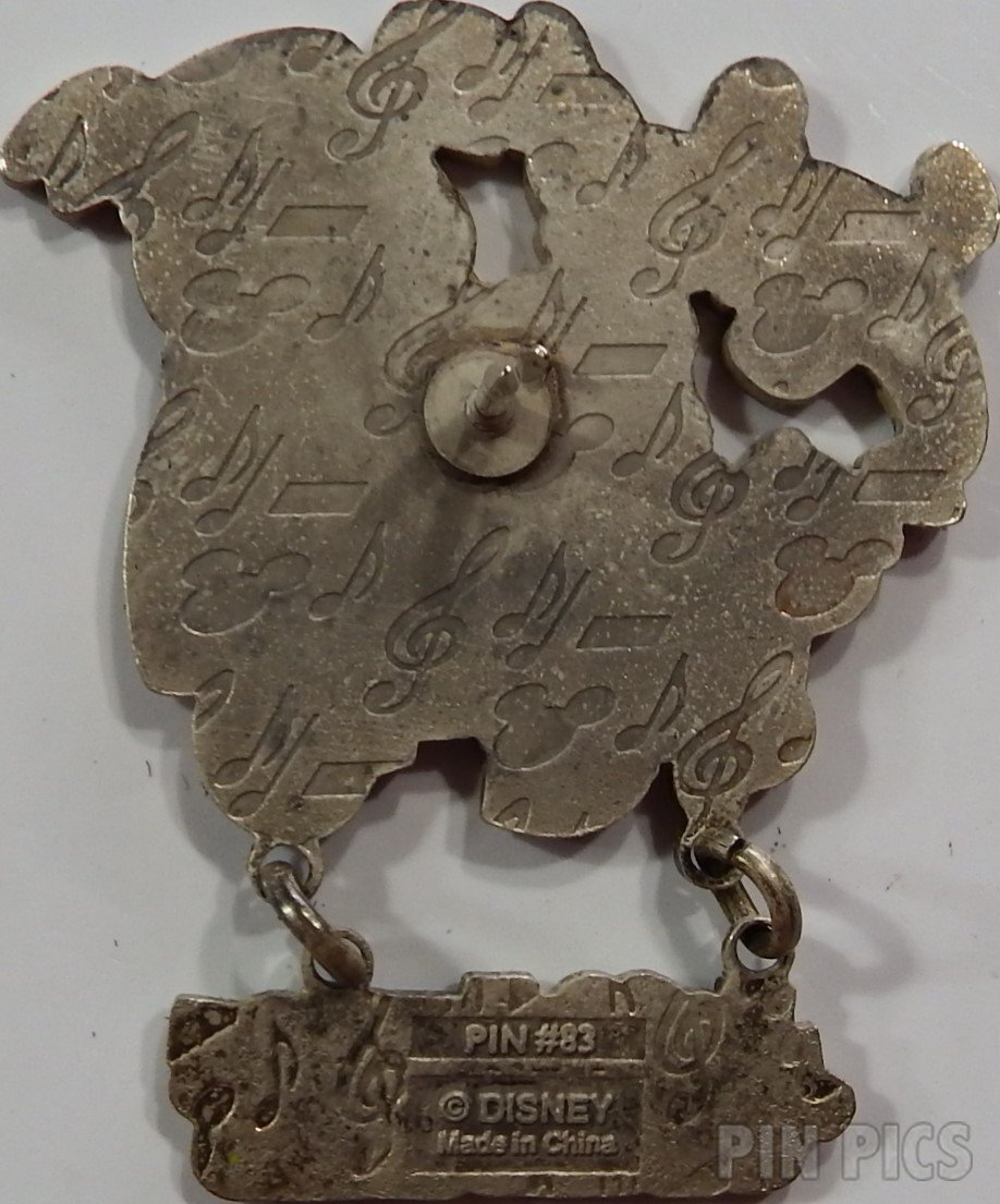 Magical Musical Moments - Heffalumps and Woozles - Winnie the Pooh  pin collectible - Main Image 2