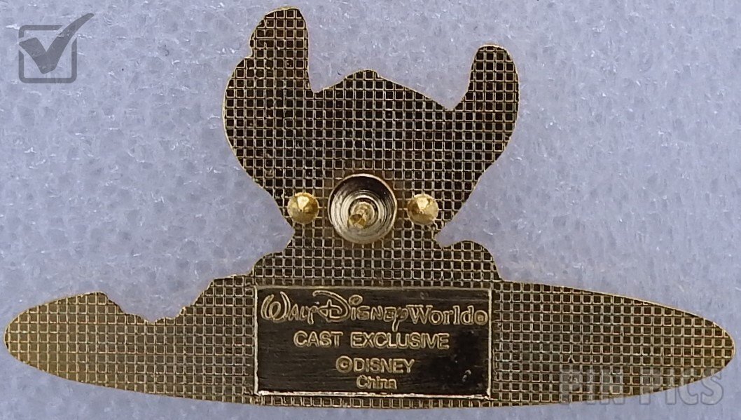 WDW - Lilo and Stitch - Disney Team Stitch Surfboard - Cast  pin collectible - Main Image 2