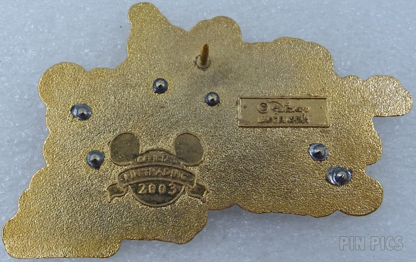 DLR - Mickey and Donald and Goofy - A Year of Magical Memories 2003  pin collectible - Main Image 2