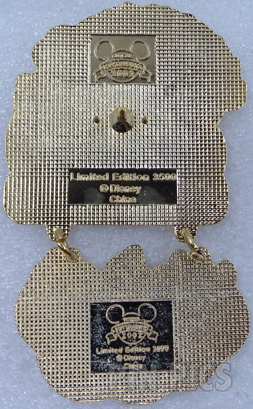 WDW - Chip and Dale - Animal Kingdom - Christmas 2002  pin collectible - Main Image 2