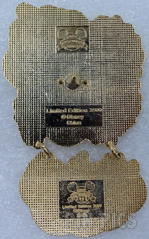 WDW - Scrooge McDuck - MGM Studios - Christmas 2002  pin collectible - Main Image 2