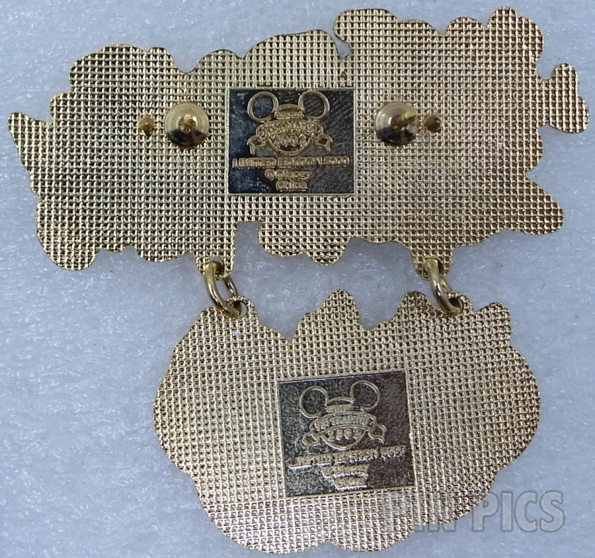 WDW - Mickey, Minnie, Donald, Daisy and Goofy - Walt Disney World - Christmas 2002  pin collectible - Main Image 2