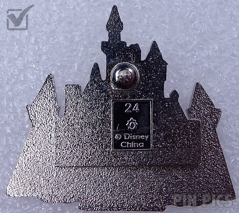 DC - 2002 Advent Calendar Set (Christmas Eve Sleeping Beauty Castle)  pin collectible - Main Image 2