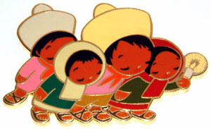 Mickey Surfing in Florida Pin