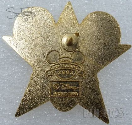 WDW - Mickey on Yellow Star - Miscellaneous Characters Set - Cast Lanyard Series 1 2002 - 2003  pin collectible - Main Image 2