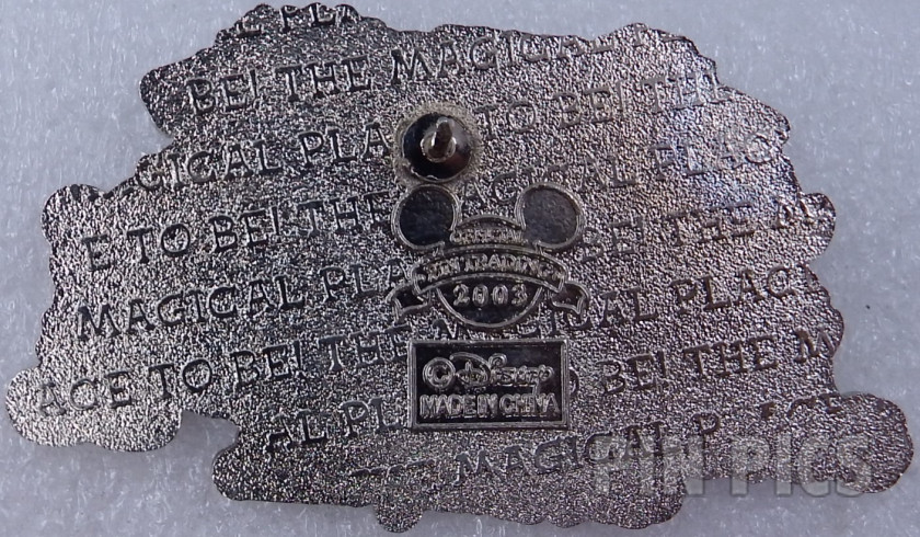 WDW - Mickey, Minnie, Donald, Goofy & Pluto - Magical Place To Be 2003  pin collectible - Main Image 2