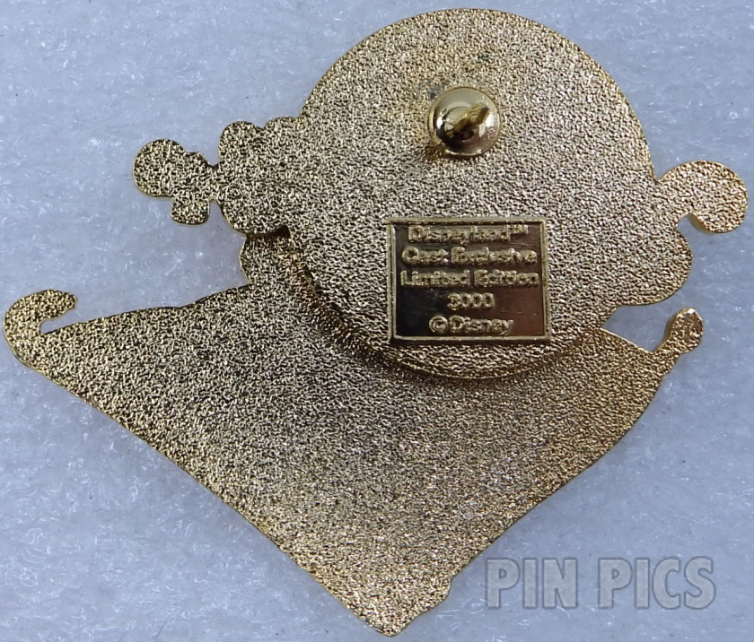 DLR - Aladdin and Jasmine on Magic Carpet - Cast Exclusive  pin collectible - Main Image 2