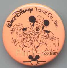 waving Mickey on blue diamond