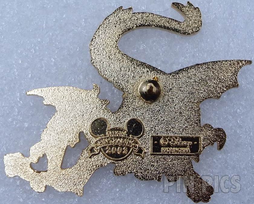WDW - Maleficent Dragon - Four Parks One World - Sleeping Beauty  pin collectible - Main Image 2