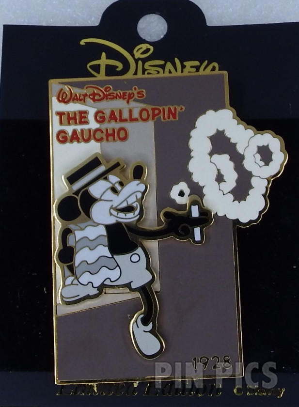 Japan - Mickey Mouse - Gallopin Gaucho - History of Art 2002  pin collectible - Main Image 3