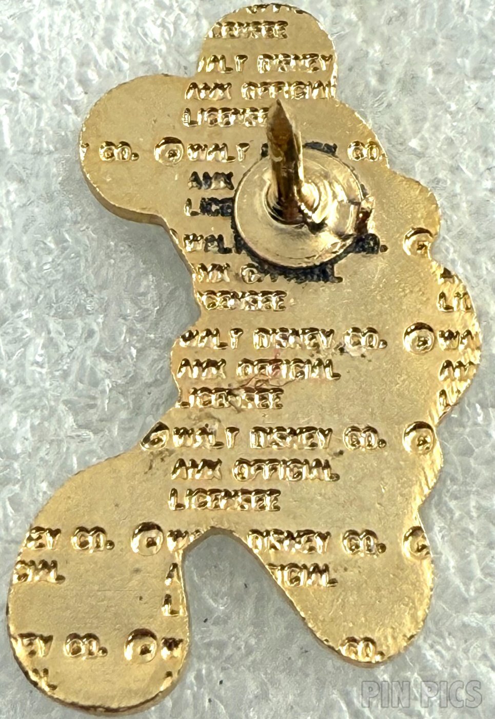 Mickey Mouse - Walking in Blue Jumpsuit  pin collectible - Main Image 2