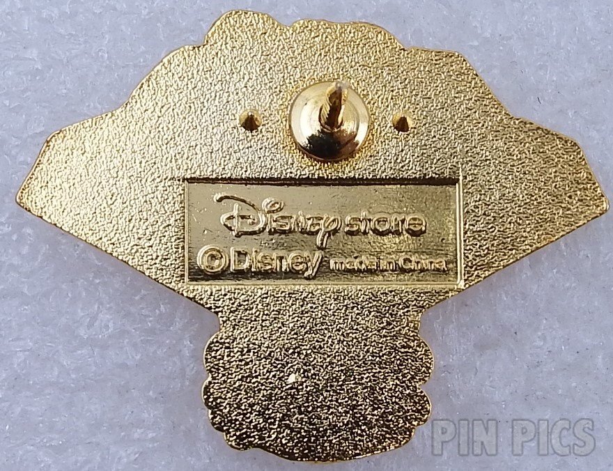 Japan - Mickey Mouse - Omikuji 2003 - Lucky Cat Gold Fan - Koi - JDS  pin collectible - Main Image 2