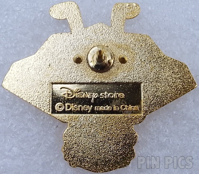 Japan - Pluto - Omikuji 2003 - Lucky Cat Gold Fan - JDS  pin collectible - Main Image 2