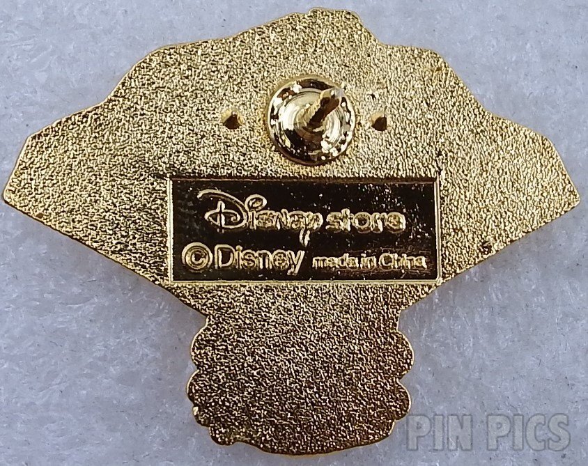 Japan - Chip and Dale - Omikuji 2003 - Lucky Cat Gold Fan - JDS  pin collectible - Main Image 2