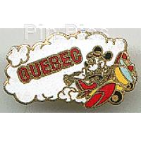 Herbie with Mickey and Tinker Bell sign