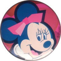 Button - DLR - Mickey Mouse - Autopia - Light Up Button