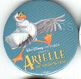 Japan - Mickey Mouse - Black and White Mickey in Silver Heart - White Day 2003 - JDS