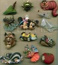 DA - Mickey Mouse Film Roles (6 Pin Set)