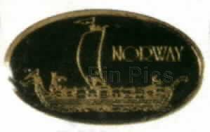 Atlanta 1996 - Small round silver pin