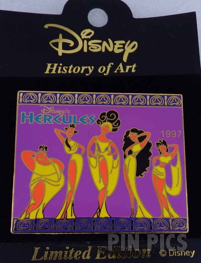 Japan - Muses - Hercules 1997 - History of Art 2003  pin collectible - Main Image 3