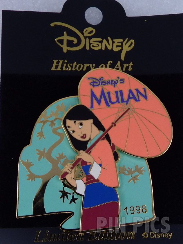 Japan - Mulan 1998 - History of Art 2003  pin collectible - Main Image 3