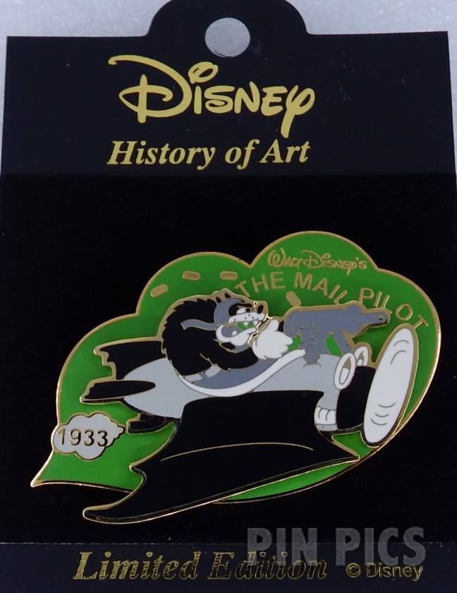 Japan - Pete - Mail Pilot 1933 - History of Art 2003  pin collectible - Main Image 3